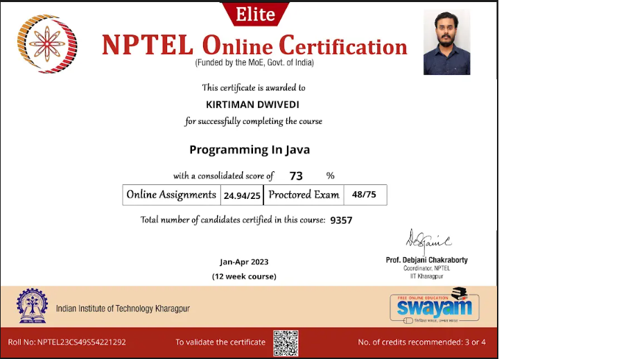 Certification 1 - Java Development