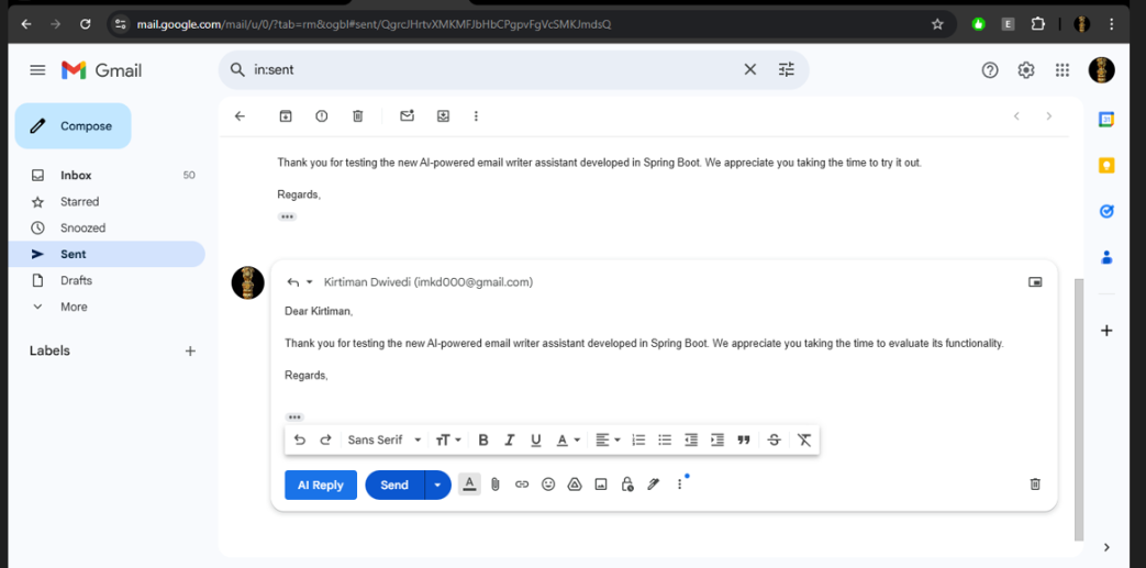 AI-Email-Writer-Assistant Pic