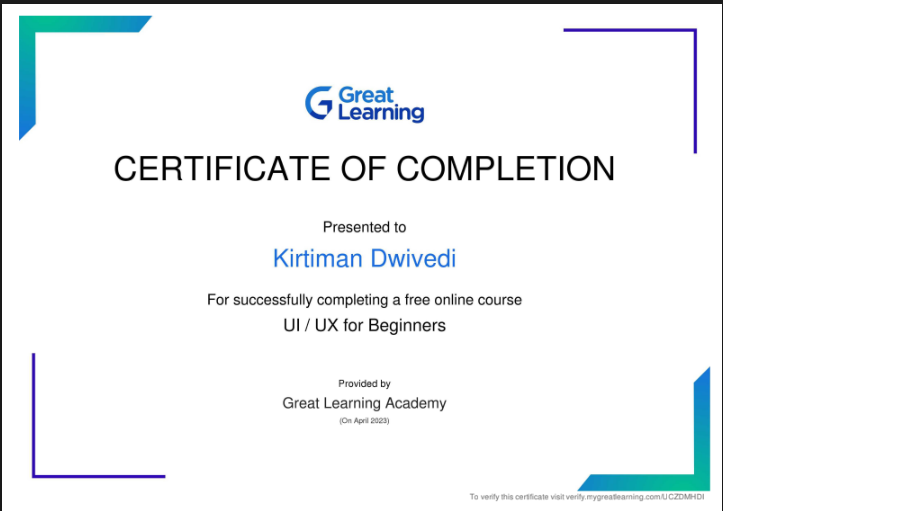 Certification 9 - UI/UX Course